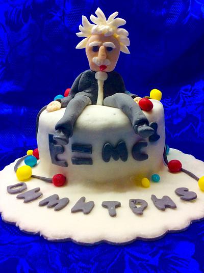 Einstein cake  - Cake by Dora Th.