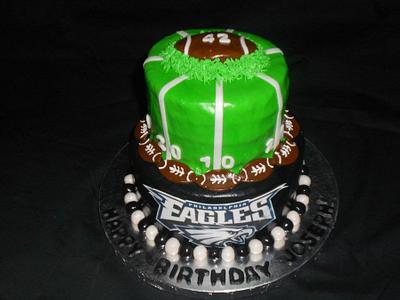 Fly Eagles Fly... - Cake by Cakes by Kate