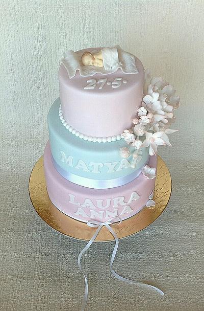 Christening cake - Cake by jitapa