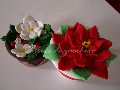 Christmas mini cakes - Cake by L'albero di zucchero