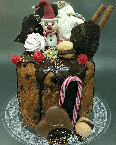 Christmas drip cake - Cake by barbara Saliprandi