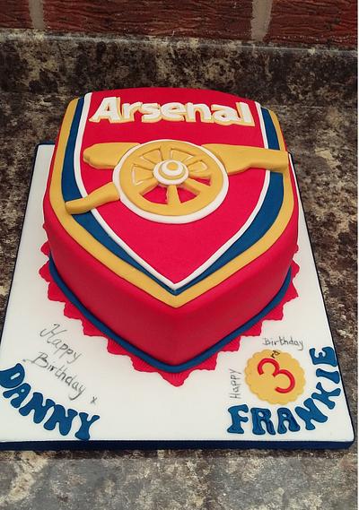Arsenal cake - Cake by Karen's Kakery
