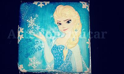Elsa cake - Cake by gabyarteconazucar