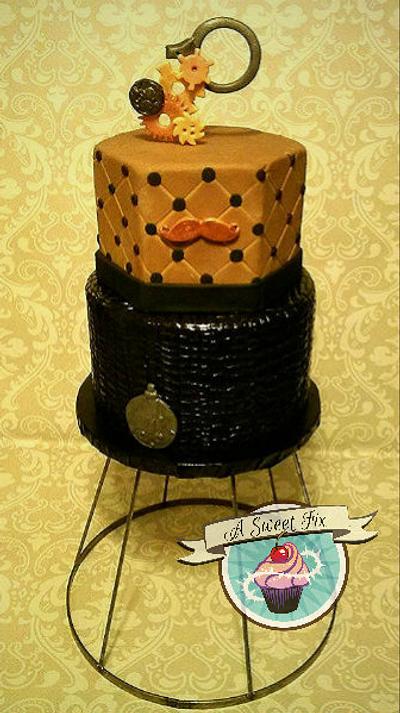 Steampunk Grooms Cake - Cake by Heather Nicole Chitty