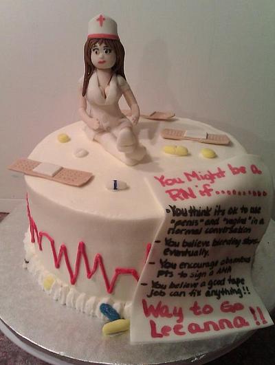 Sexy Nurse - Cake by Jody Wilson