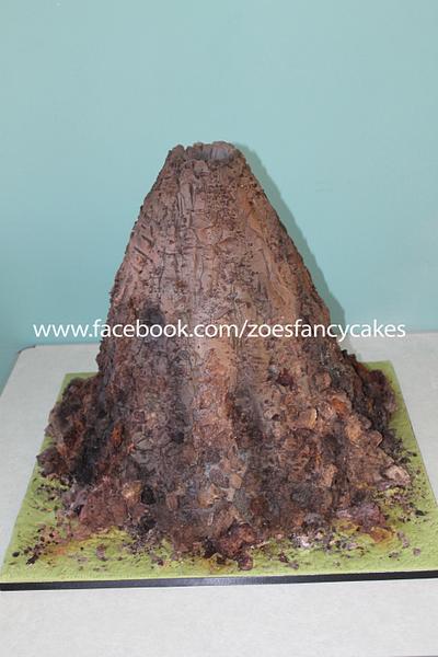 Volcano wedding cake! - Cake by Zoe's Fancy Cakes