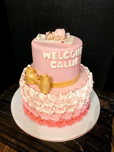 Baby Shower Cake - Cake by Della Kelley