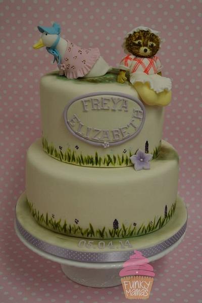 Beatrix Potter Christening Cake - Cake by Funky Mamas