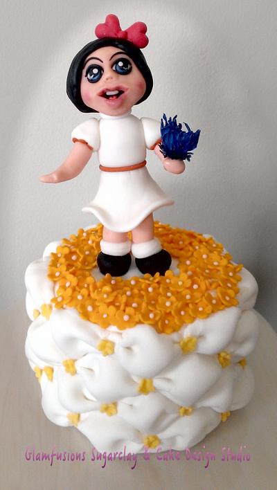 Spring Girl  - Cake by Marifini