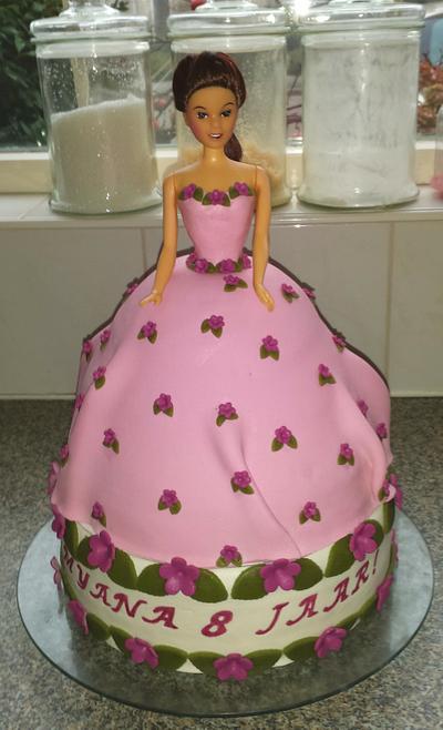 Princess Barbie Doll Cake - Cake by Sweet Babycakes