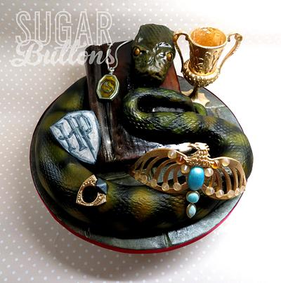 Harry Potter 7 Horcruxes Cake - Cake by Sugar Buttons Cakes