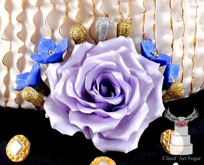 Lilac Rose - Cake by Cláud' Art Sugar
