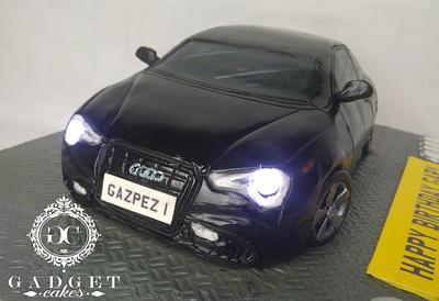Audi A5 2 door Coupe Cake - Cake by Gadget Cakes