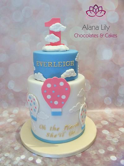 Oh the places she'll go... - Cake by Alana Lily Chocolates & Cakes