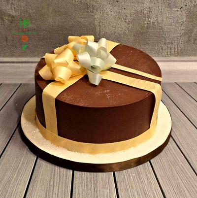 Christmas bows - Cake by Honey Bunny Bake Shop