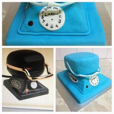 Tong Oven (used by hairdressers) - Cake by Que's Cakes