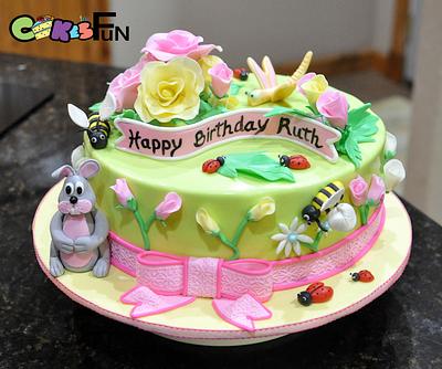 Spring Birthday - Cake by Cakes For Fun