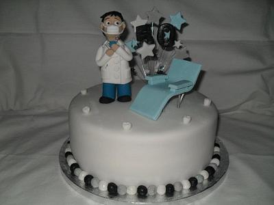 The dreaded dentist chair! - Cake by Marie 2 U Cakes  on Facebook