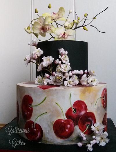 Cherries for a Cherry  - Cake by Calli Creations