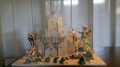 frozen for a nice little girl!!! - Cake by silvia ferrada colman