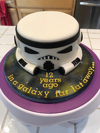 Stormtrooper - Cake by Robynblue