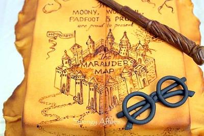 Marauder's map! - Cake by Meenakshi S