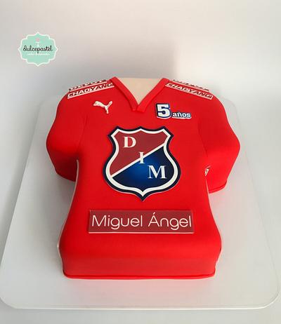 Torta Deportivo Independiente Medellín - Cake by Dulcepastel.com