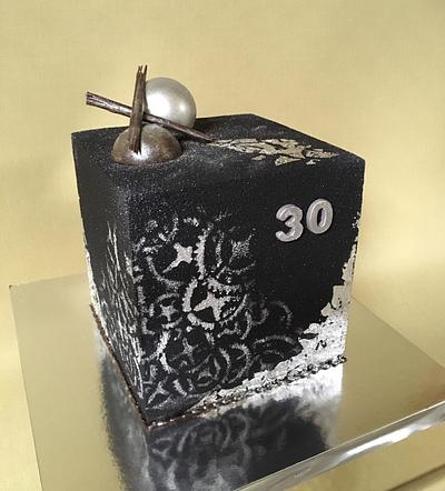 Black square - Cake by Oksana Kliuiko