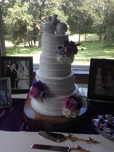 Wedding cake.  - Cake by Cake Waco