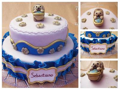 Christening cake 2016 - details - Cake by Tortedicorsa