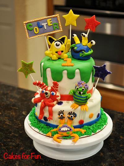 Monster cake - Cake by Cakes For Fun