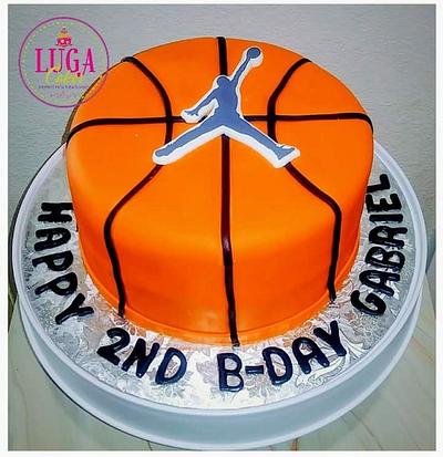 Basketball cake - Cake by Luga Cakes