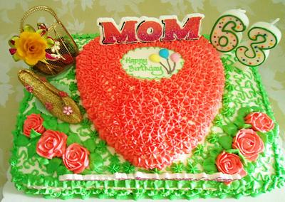 Fashionista Mom's Cake - Cake by Venelyn G. Bagasol