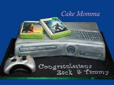 XBOX Engagement Cake! - Cake by cakemomma1979