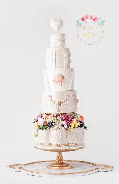 Marie Antoinette Inspired Fashion Cake - Cake by Ever After
