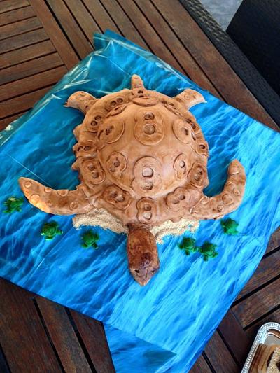 Turtle cake - Cake by Guppy