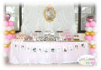 Little princess sweet table - Cake by Sara Solimes Party solutions