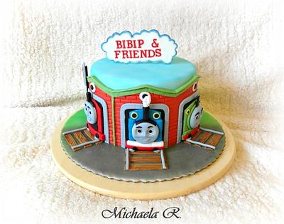 Thomas Train and Friends - Cake by Mischell