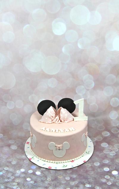 minnie mouse cake - Cake by soods