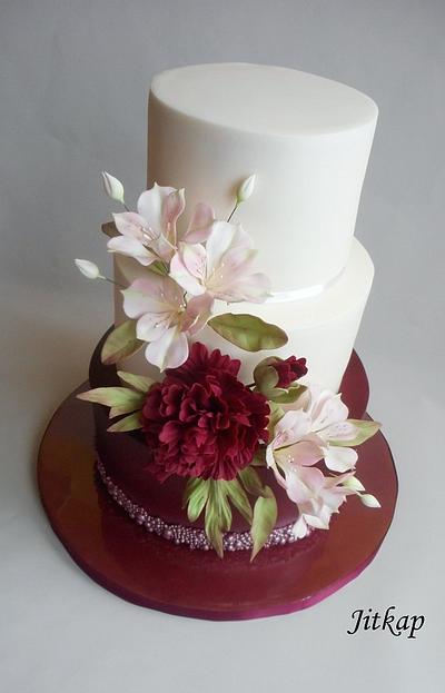 Birthday cake for woman - Cake by Jitkap