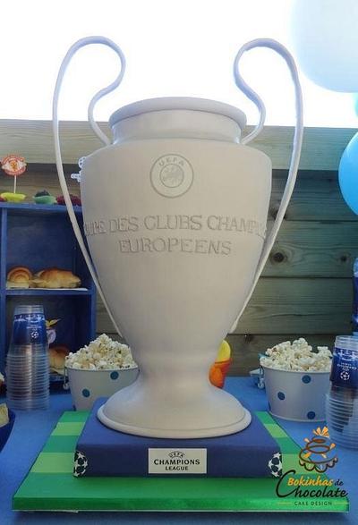 UEFA Champions League Cup 2016 Cake - Cake by Silvia Cruz