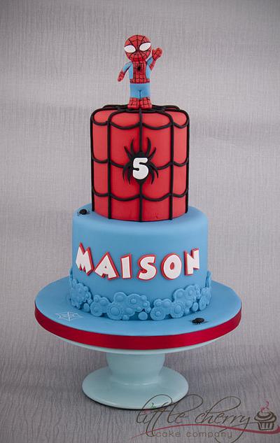 Baby Spiderman Cake - Cake by Little Cherry