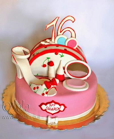 sweet sixteen cake - Cake by Olya