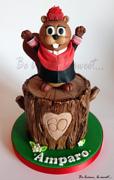 Academic Beaver Cake - Cake by Luz Igneson