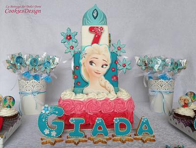 Frozen for Giada - Cake by La Bottega dei Dolci Doni