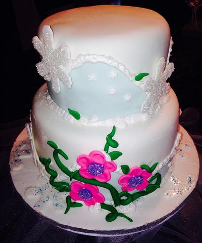 Frozen cake - Cake by Nicky4rn