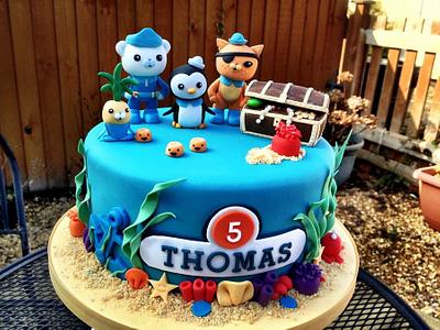 Octonauts birthday cake - Cake by Natasha Thomas