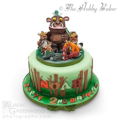 The gruffalo and friends  - Cake by The hobby baker 