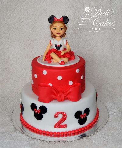 Minnie cake - Cake by Didis Cakes