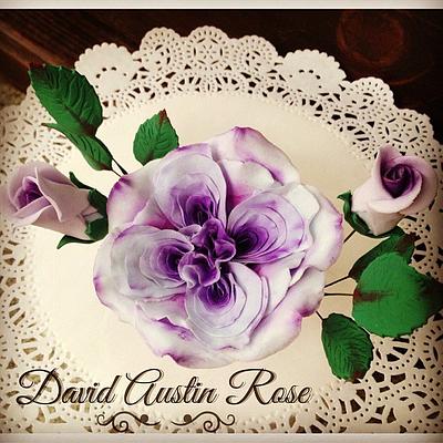 David Austin Rose - Cake by Joonie Tan